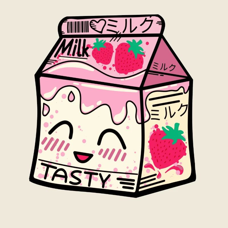 Strawberry Milk Pack kawaii