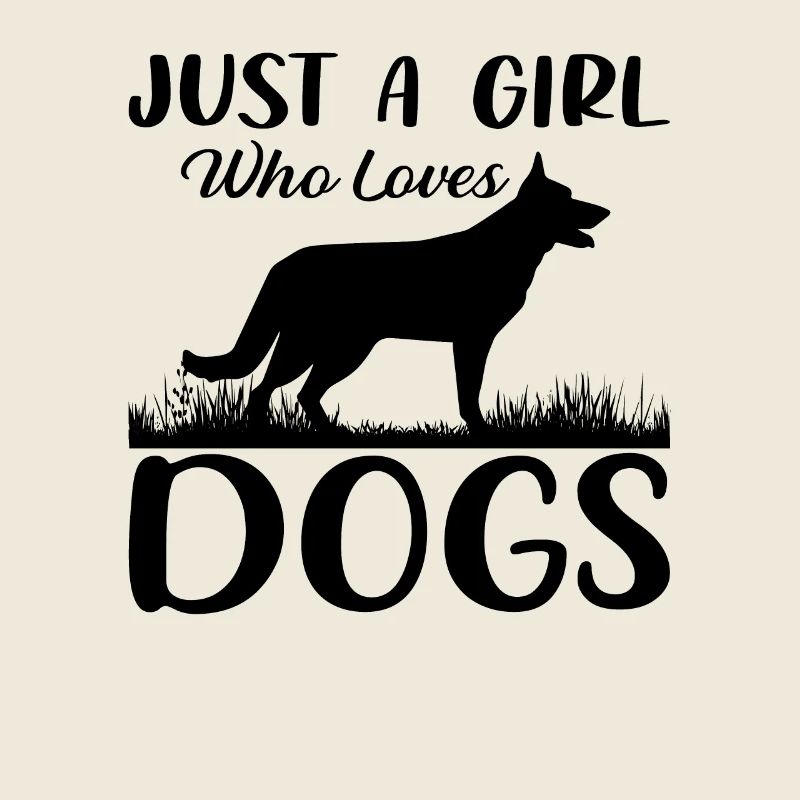 NUR EIN MÄDCHEN, DAS HUNDE LIEBT
