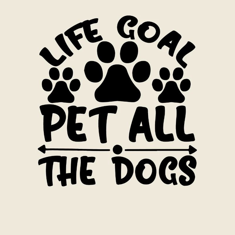 Objectif de vie animal de compagnie tous les chiens