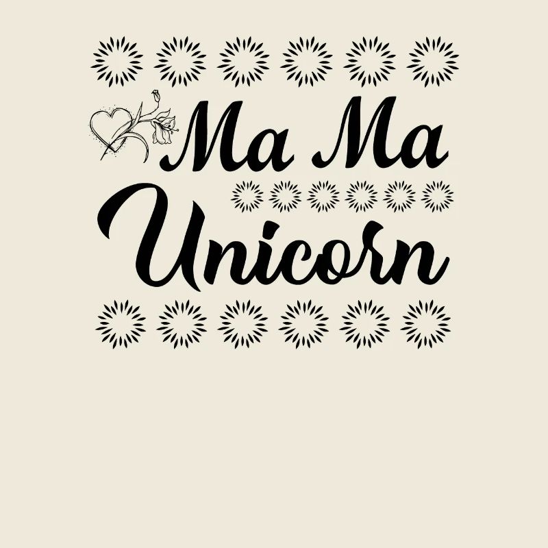 Mama Einhorn Unicorn
