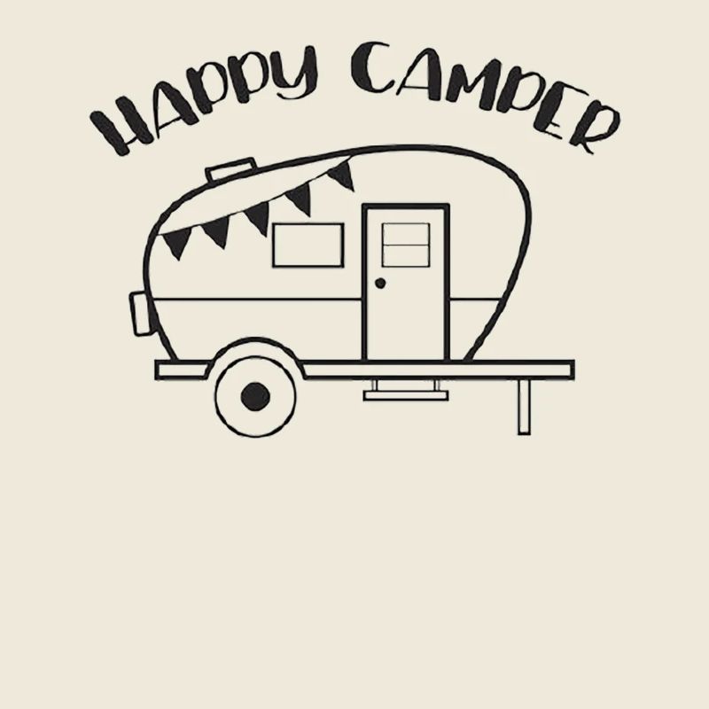 Camping Camper Natur lustiger Spruch