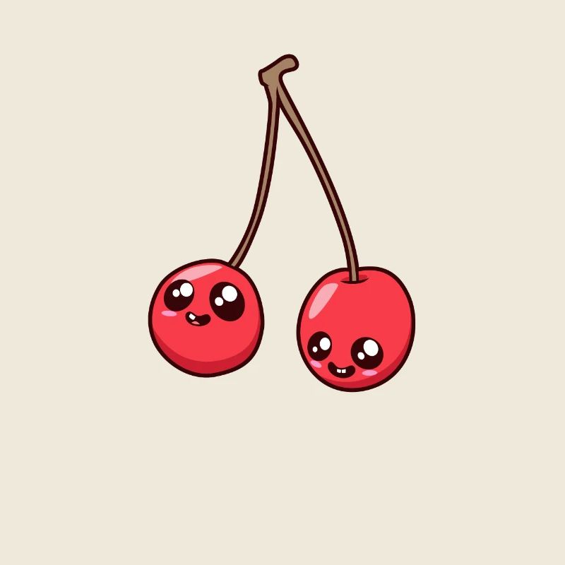Kawaii Comic Cherry