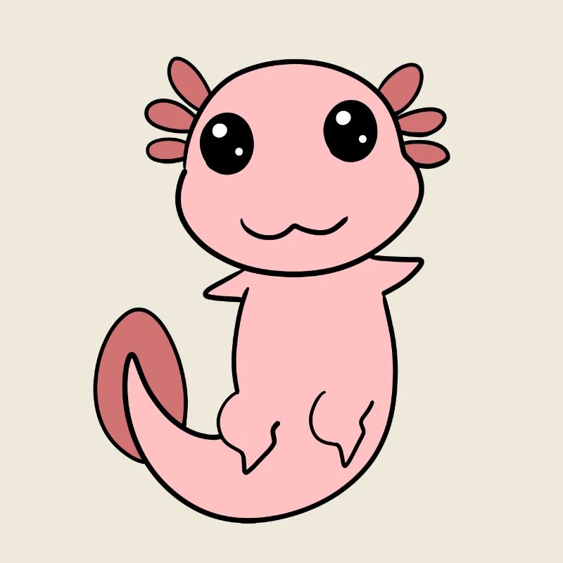 Axolotl Rose Doux