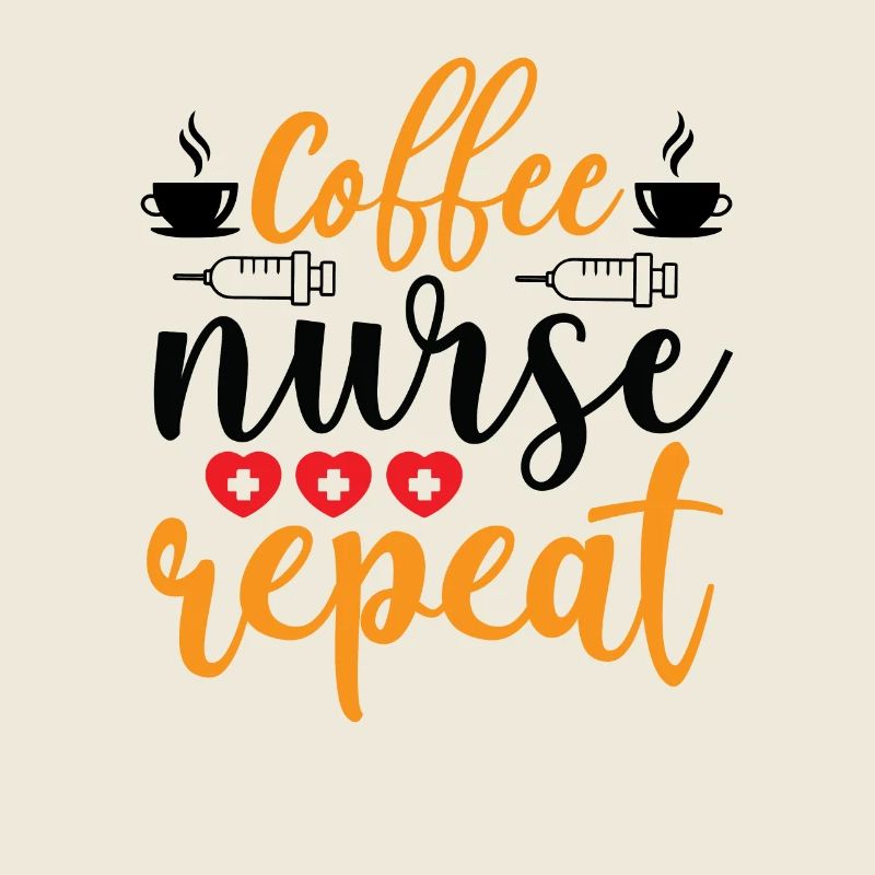 Infirmière de café Répéter