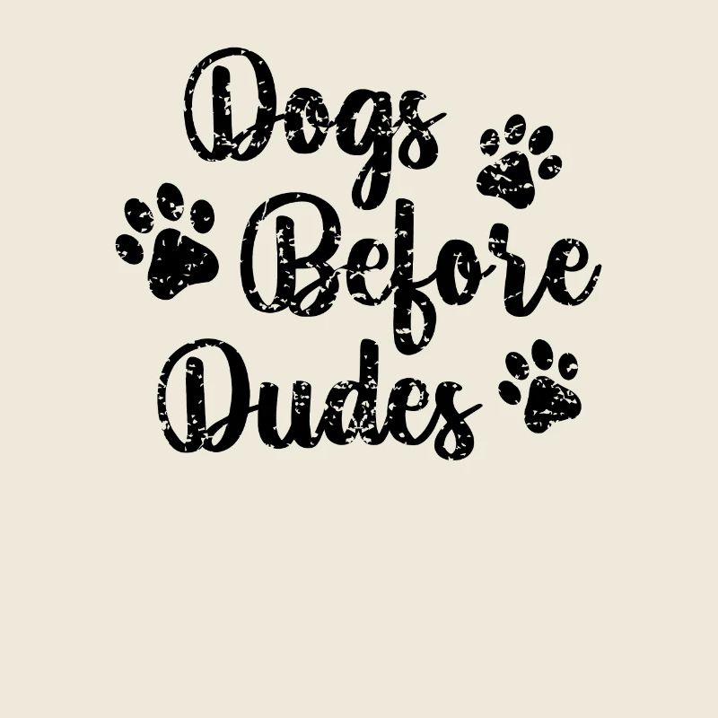 Chiens devant des mecs
