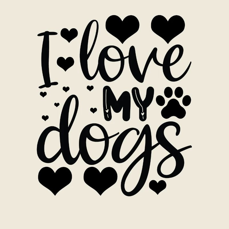 J’aime mes chiens