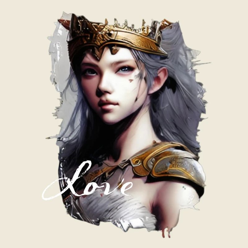 Valkyrie Amazon Warrior Fine Art