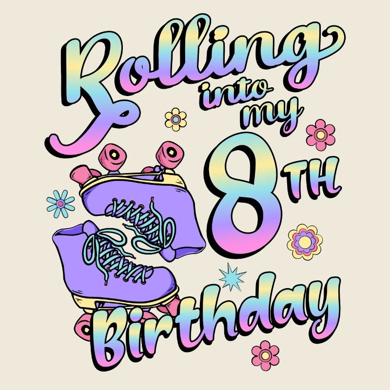 Rolling Into My 8th Birthday Quad Skater