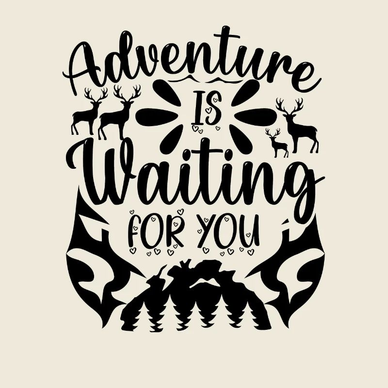 Abenteuer warten auf dich Wandershirt