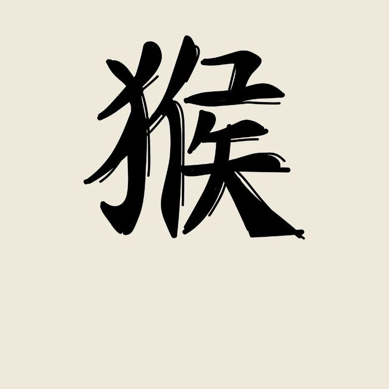 Signe du zodiaque chinois de singe