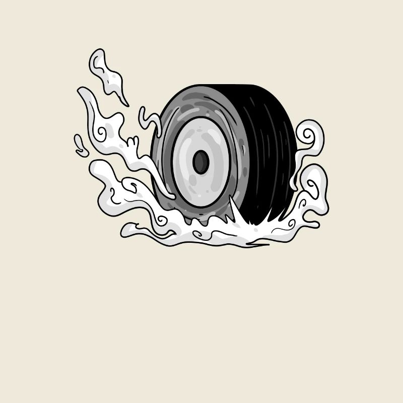 Pneus à la dérive