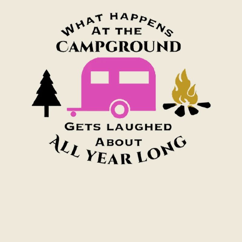 Was auf dem Campingplatz passiert Wandershirt