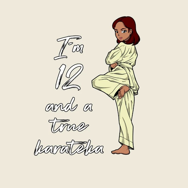 Ich bin 12 - Mädchen Karate