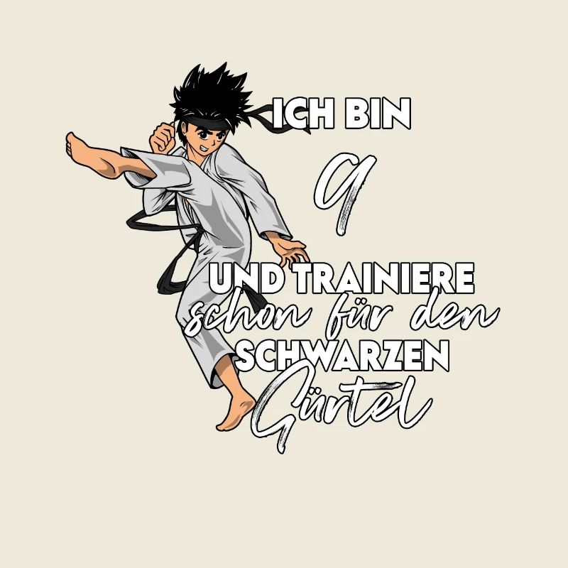 Ich bin 9 - Jungen Karate