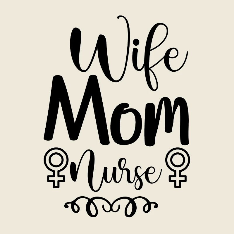 Ehefrau Mama Krankenschwester