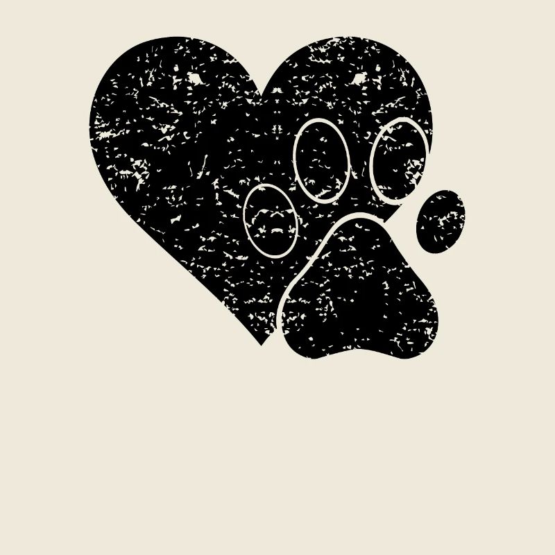 Paw heart