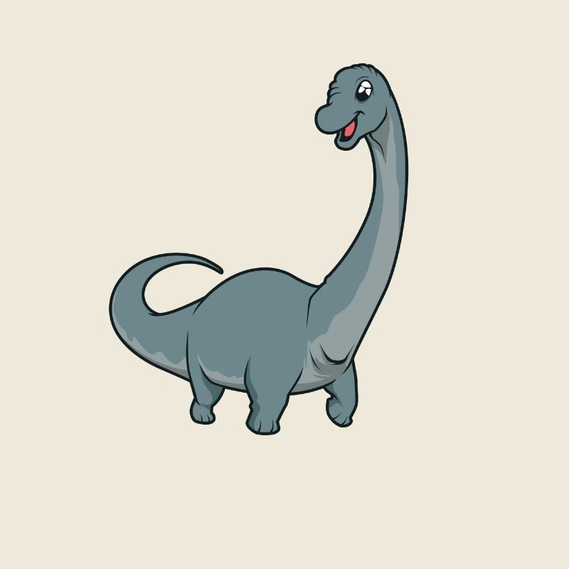 Kawaii Brachiosaurus