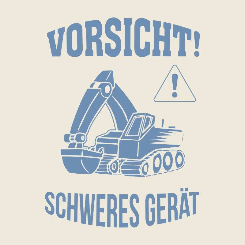Bagger Baggerfahrer Baugeräteführer Schweres Gerät