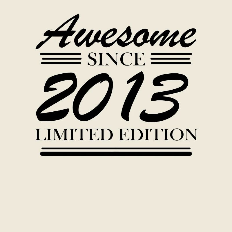 2013 - Né 2013 - Année de naissance 2013