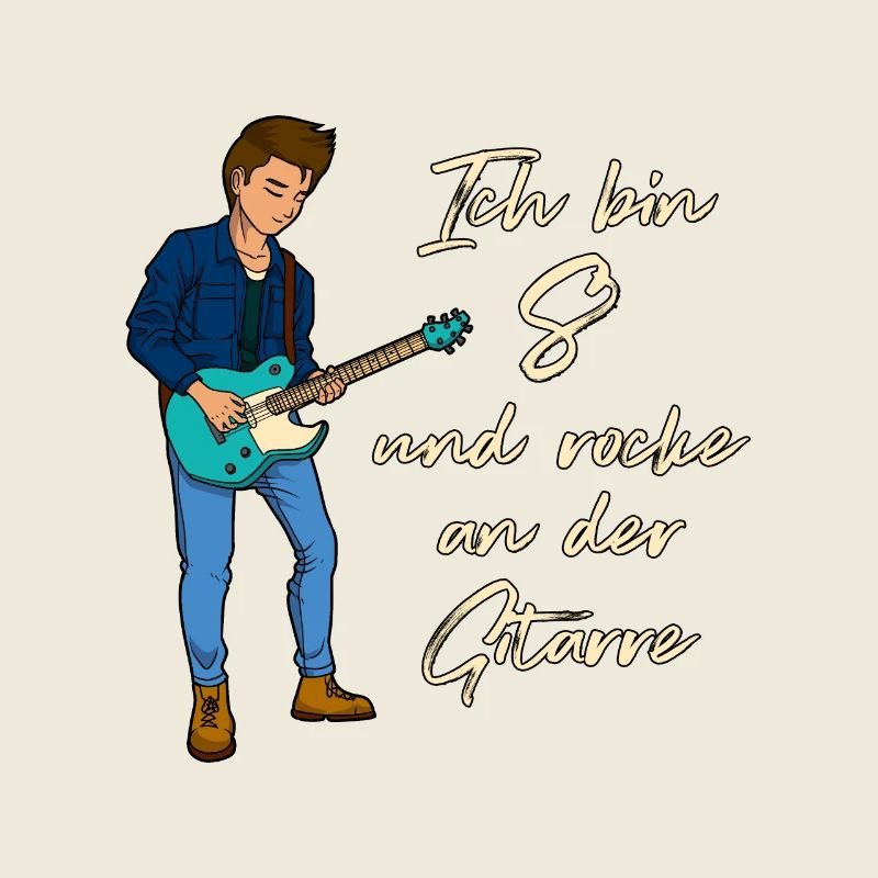 Ich bin 8 - Jungen Gitarrist
