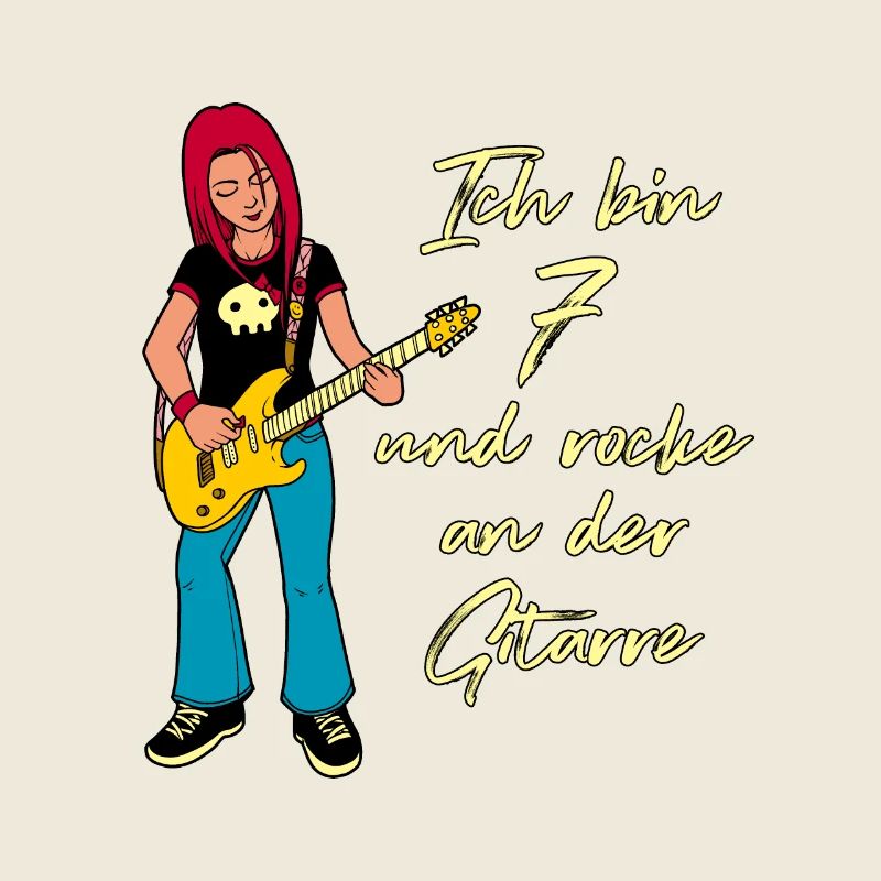 Ich bin 7 - Mädchen Gitarrist