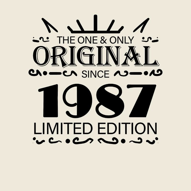 1987 - Year of construction 1987 - Born 1987