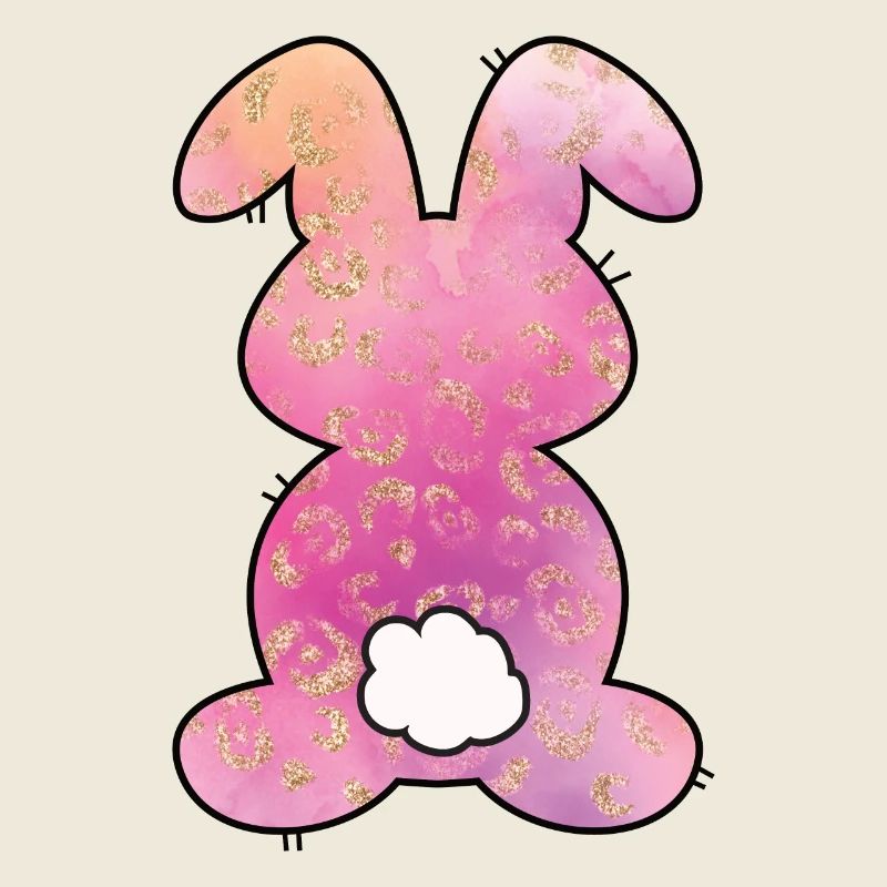 Leopard Pattern Rabbit Easter