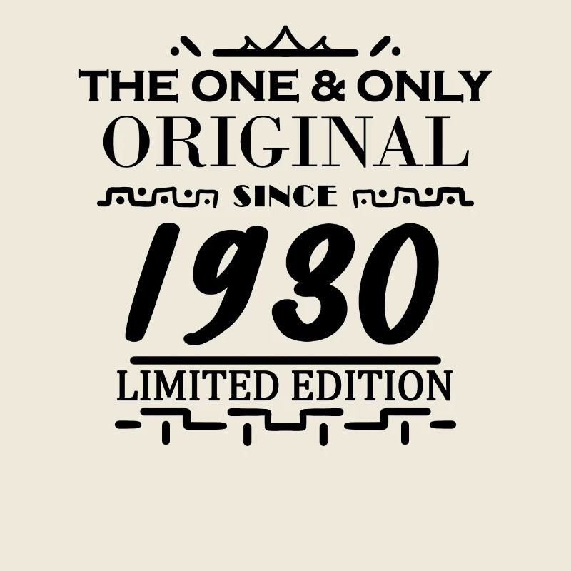 1930 - Année de construction 1930 - Né en 1930