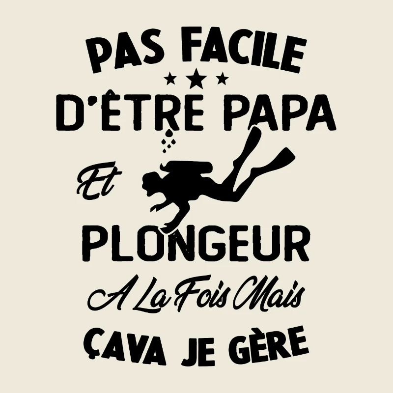 Pas Facile D'être Papa Et Plongeur A La Fois
