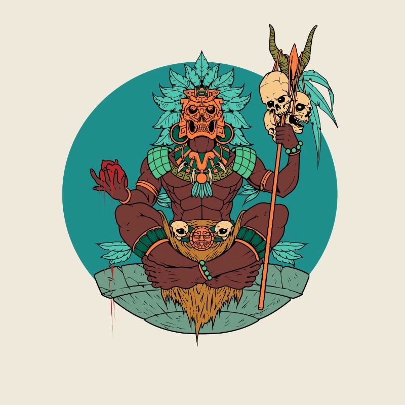 Aztekischer Schamane