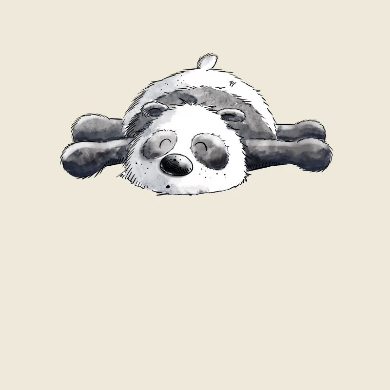 Träumender Panda Bär