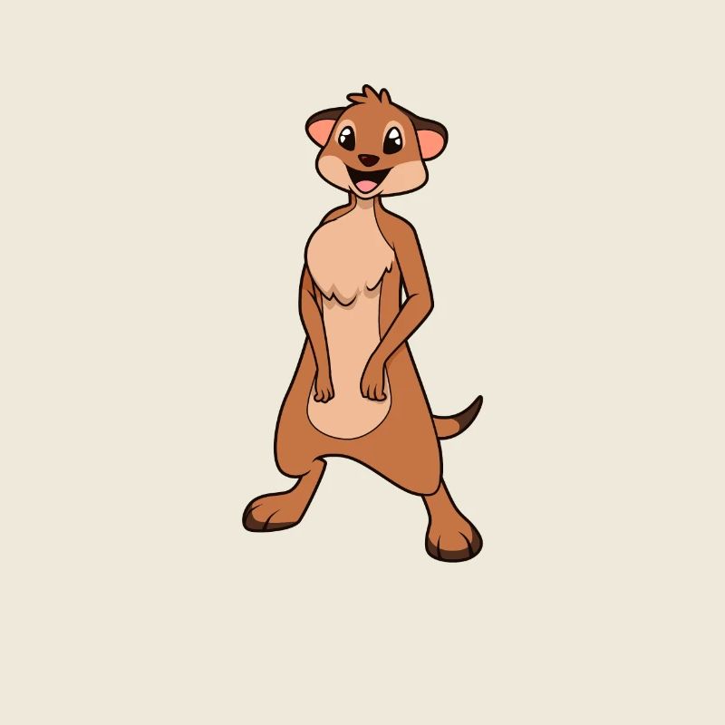 Kawaii Erdmännchen