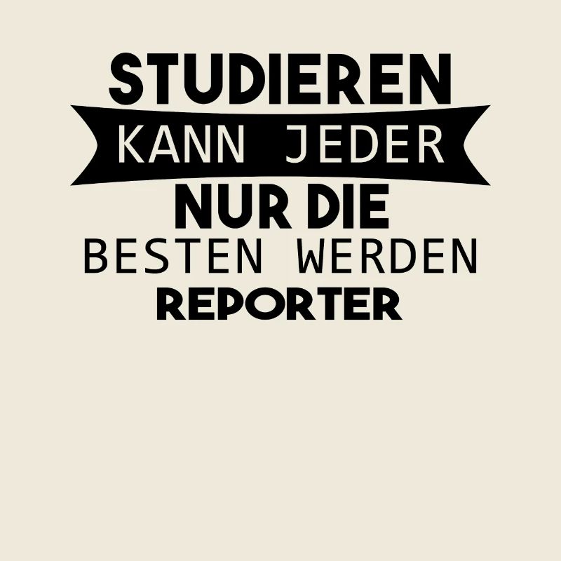 Reporter lustiger Spruch
