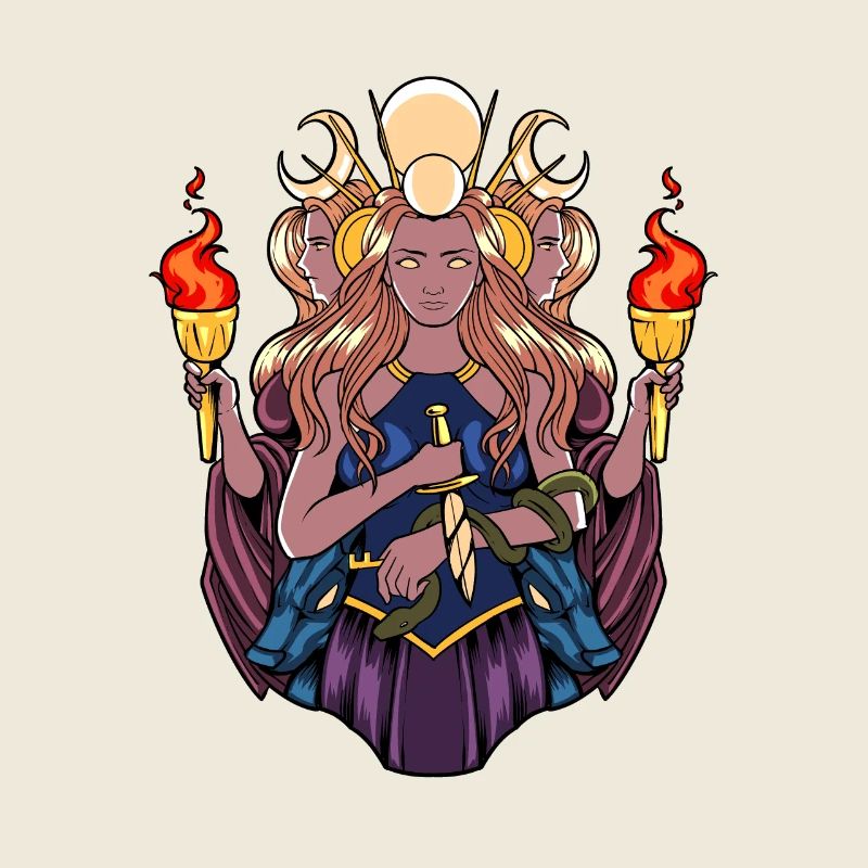 Greek goddess Hecate