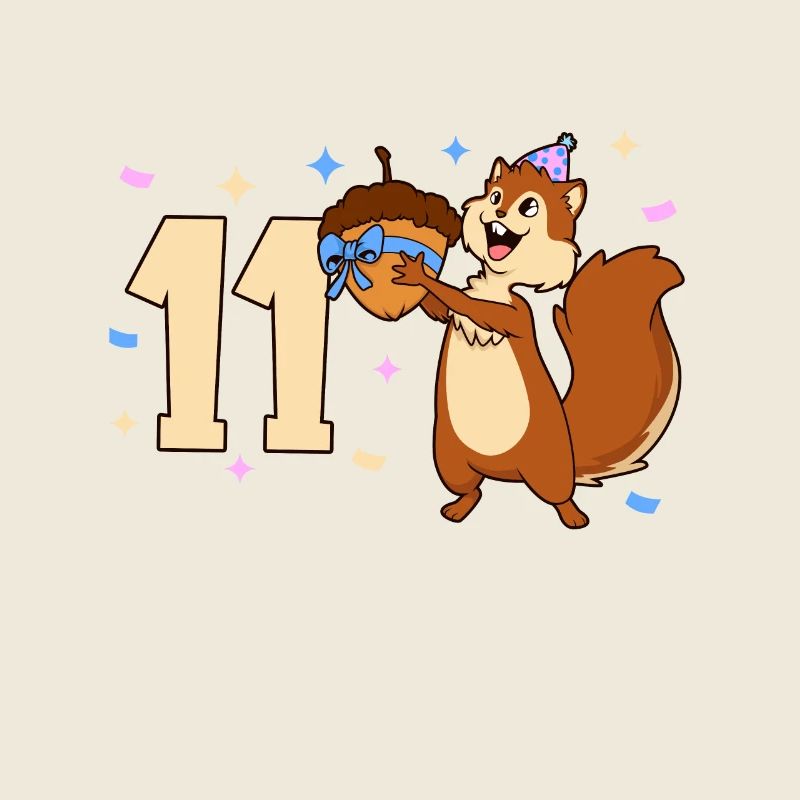 Chipmunk - Children's Birthday 11 Years