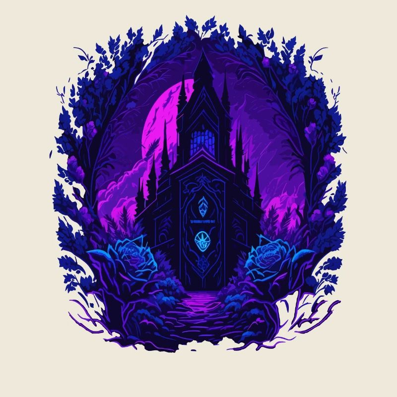 Château Neon Rosen à l’architecture gothique