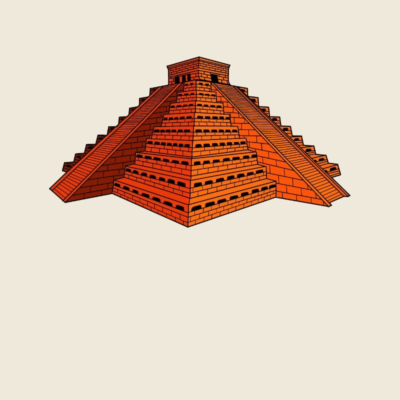 Aztec pyramid