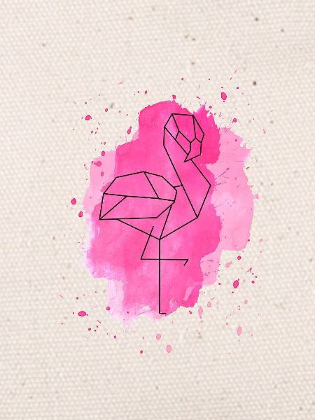 Flamingo splash