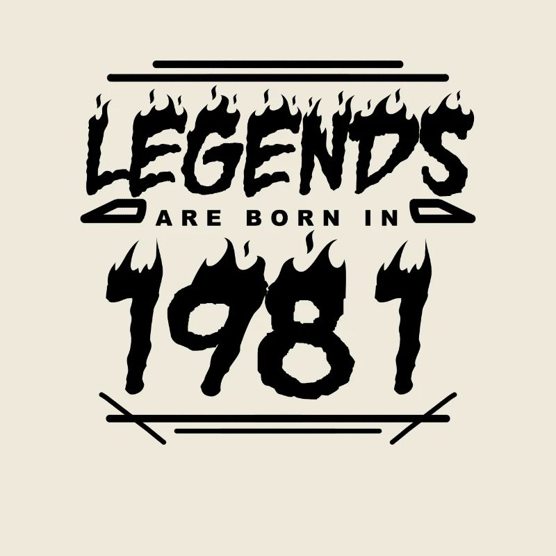 Legend 1981 - Born 1981 - Construit en 1981