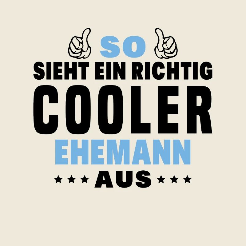Herren Richtig Cool Ehemann Hochzeitstag JGA