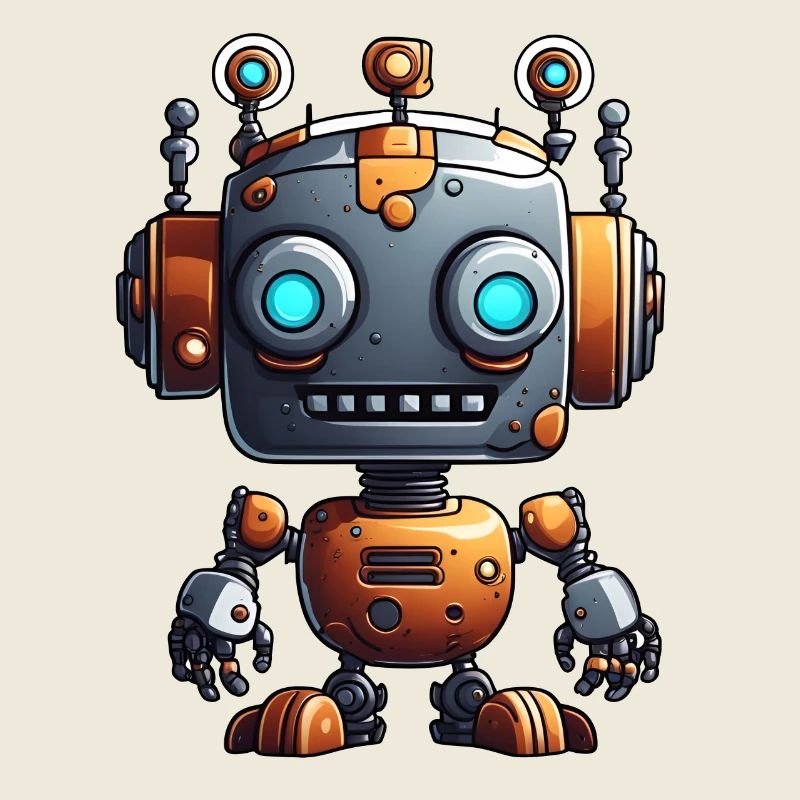 Robot / Machine / IA / Technologie / Mécanique