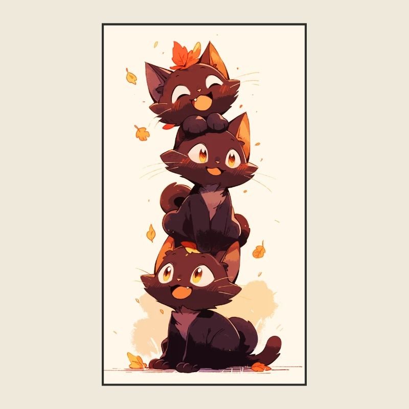 A bunch of cute kittens