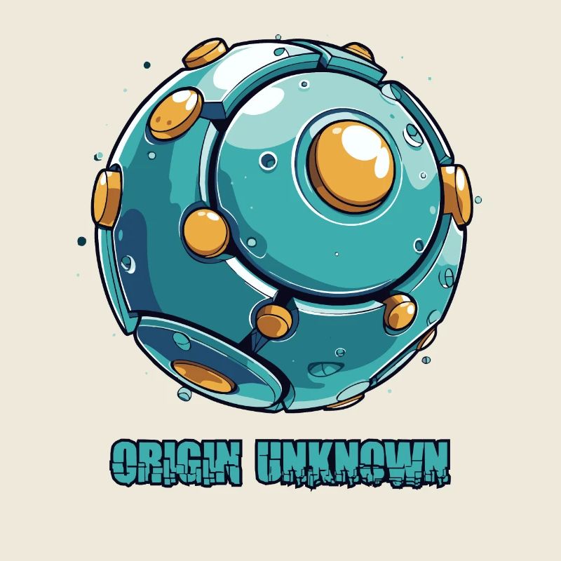 Round unknown object, origin unknown