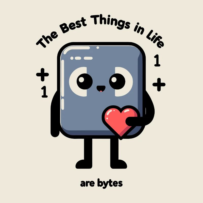 Die besten Dinge im Leben sind Bytes