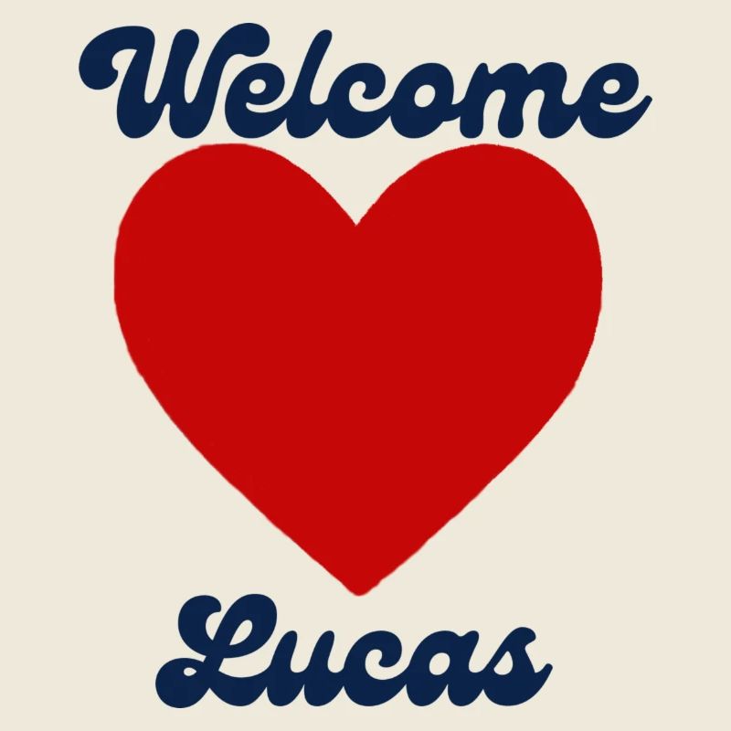 Lucas herzlich willkommen