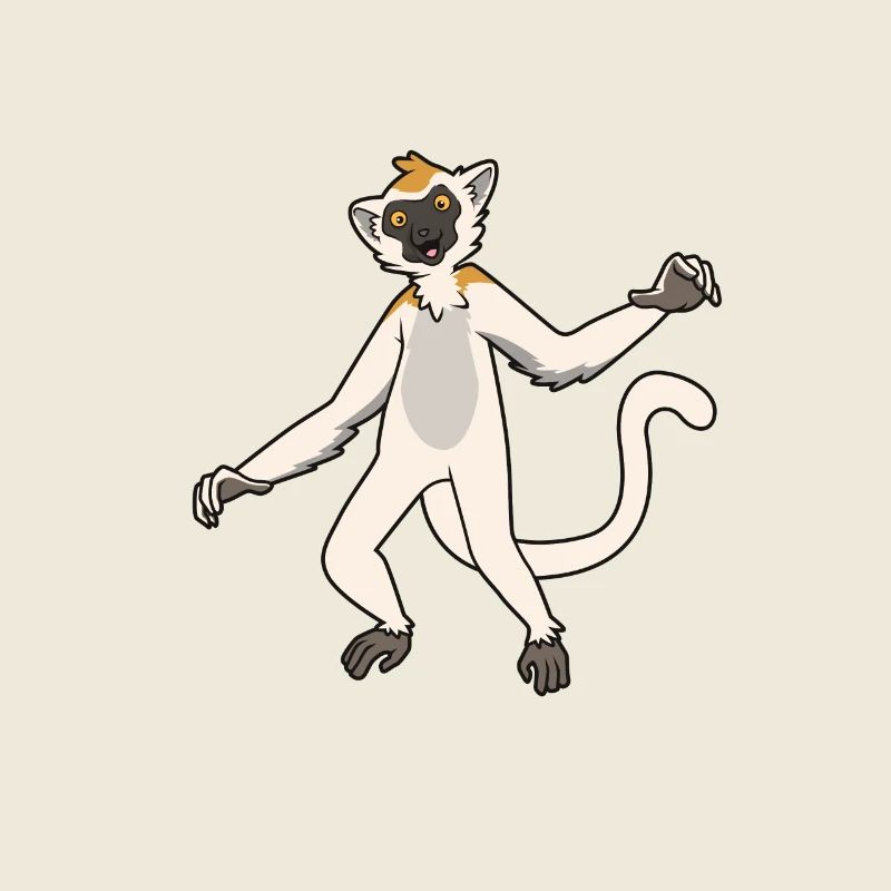 Kawaii Sifaka