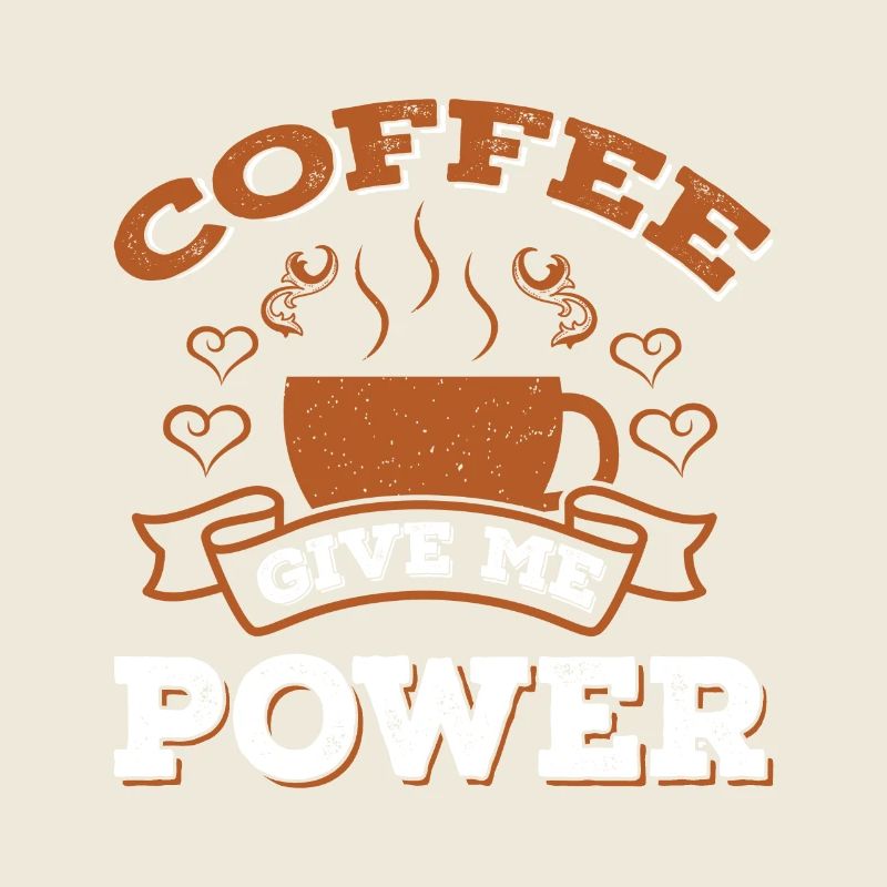 Le café me donne du pouvoir