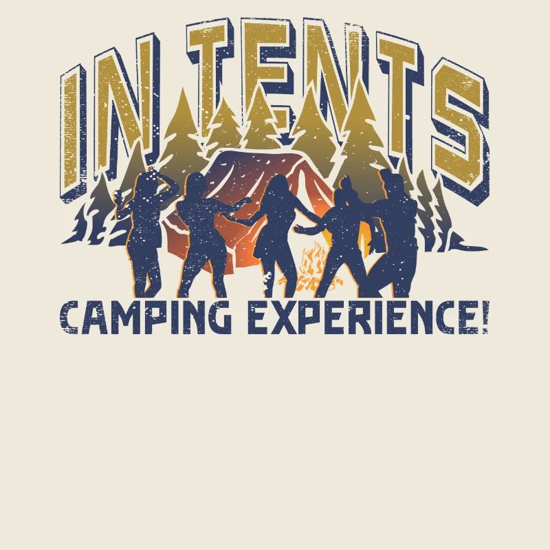 In tents camping experience!