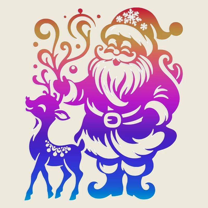 Weihnachten Weihnachten Weihnachtsmann freche Feiertage Winter