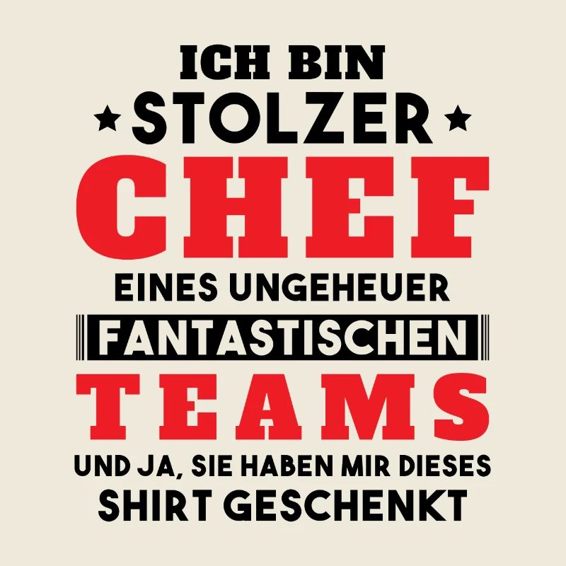 Ich bin Stolzer Chef Geschenkidee